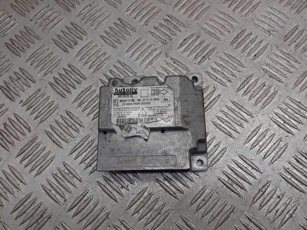 фото №1, Модуль подушка безпеки peugeot 407 9654717180