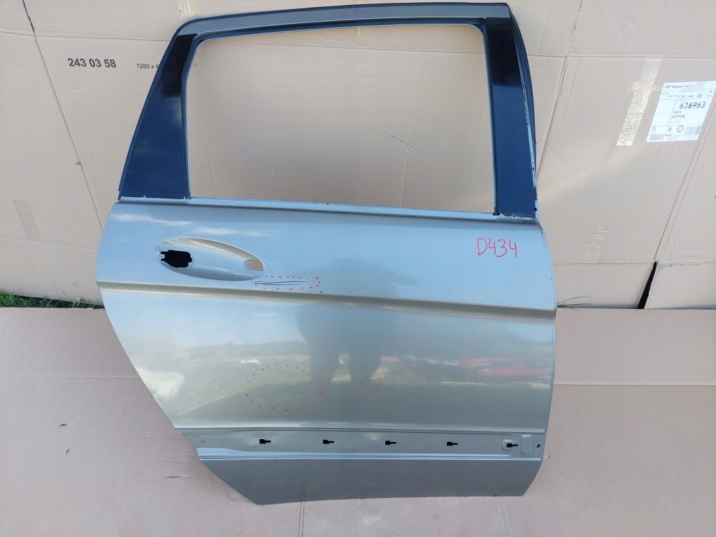 Купить Mercedes b-klasa w245 05r .дверь правое  задний d434
