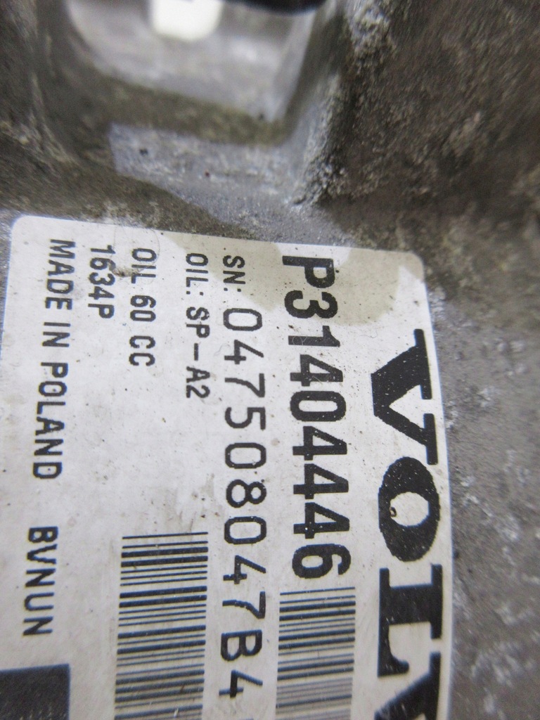 фото №8, Компрессор кондиционера volvo v60 i 2.0 дизель p31404446