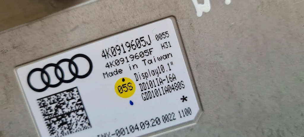 фото №12, A6 c8 4k дисплей экран монитор mmi 4k0919605j a7 4k