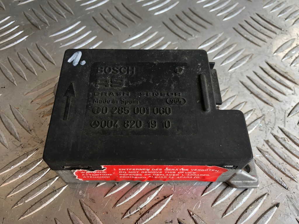 фото №1, Mercedes w124 w126 w140 датчик подушка безпеки модуль