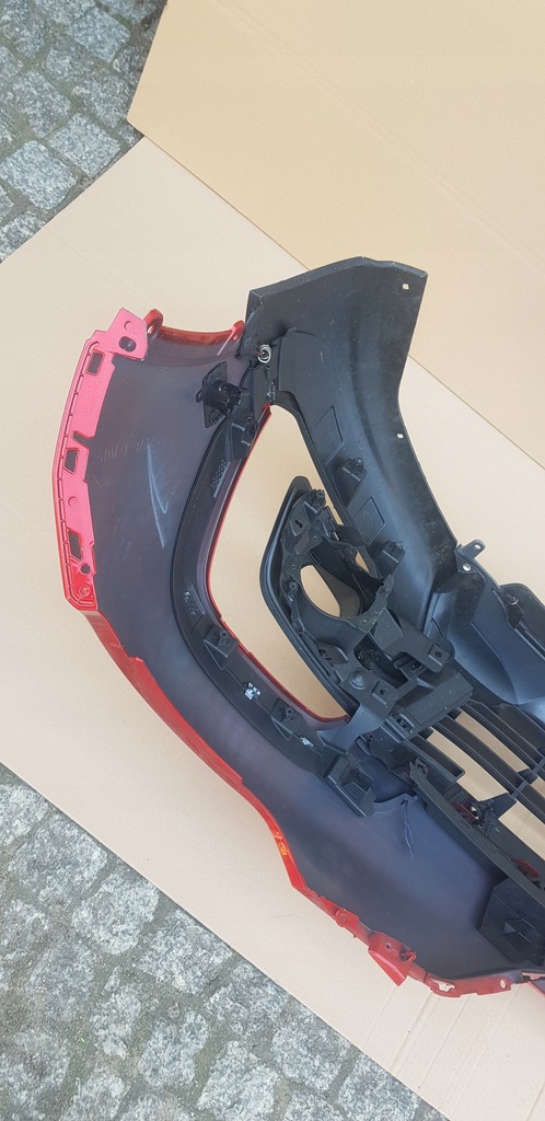 фото №11, Renault captur i lift бампер передний красный 6xpdc