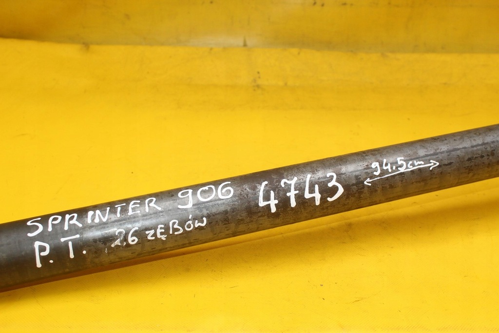 фото №7, Приводной вал ступица правый задняя sprinter 906 vw crafter 26 зубьев