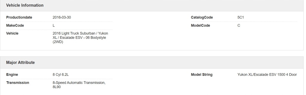 фото №7, O3 cadillac escalade iv 2014 - 6.2 v8 конвертер зчеплення gm 24290214