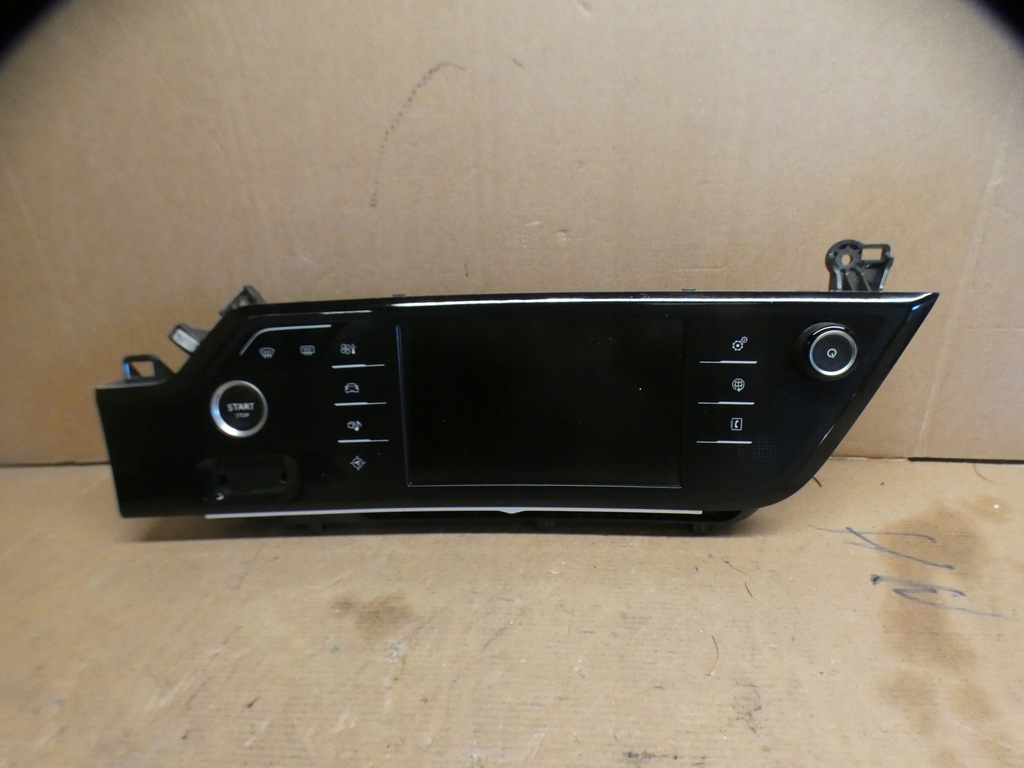 фото №1, Рамка дисплей радіо навігації 9812720580 citroen c4 ii picasso europa