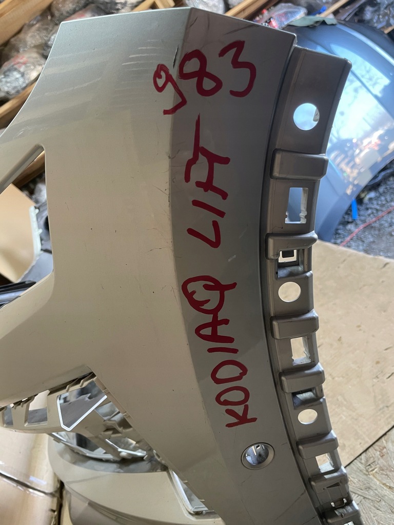 фото №12, Бампер передний перед skoda kodiaq lift 565 rs