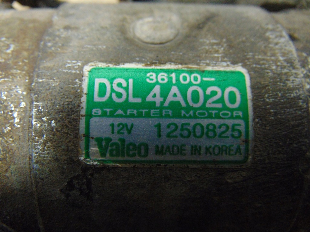 фото №12, Стартер hyundai h1 2007- 2.5 crdi 36100-4a020