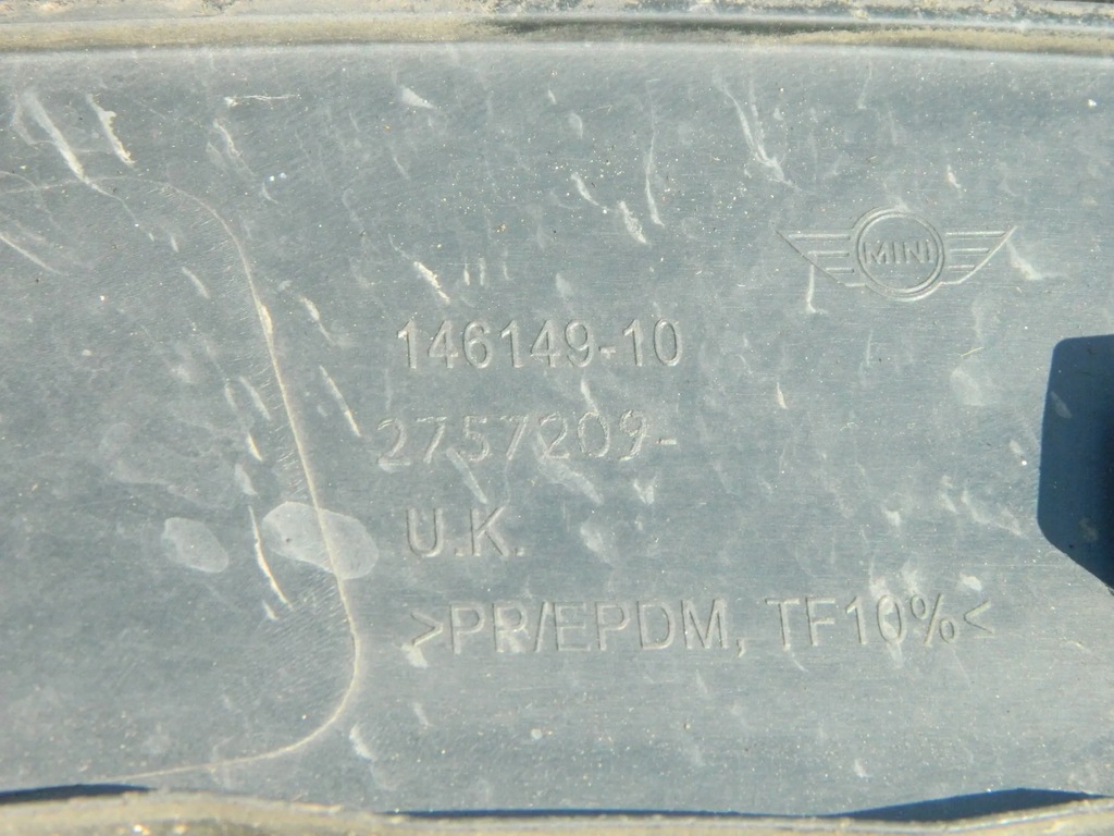 фото №5, Mini cooper r56 молдинг крила лівий перед 2757209