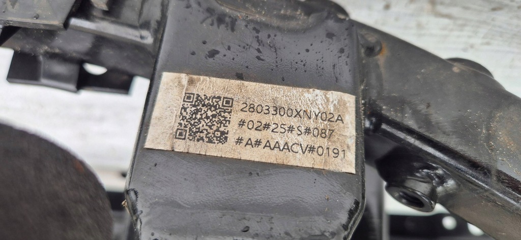 фото №10, Mini aceman j05 24- балка бампера перед góra + dół całe org