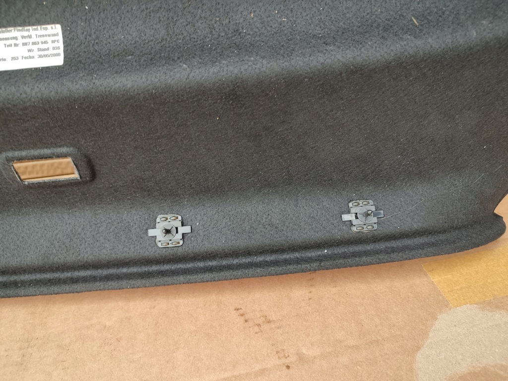 фото №9, Обивка багажника audi tt 8n cabrio оригинал 8n7863945