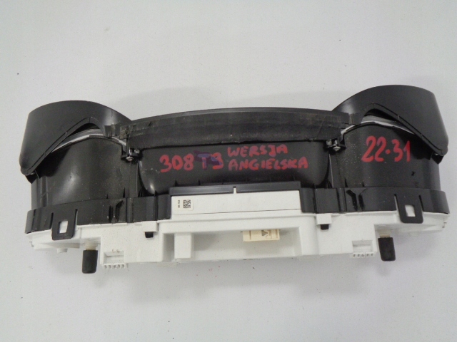 фото №8, Peugeot 308 t9 счетчик приборы 9807588480 anglia