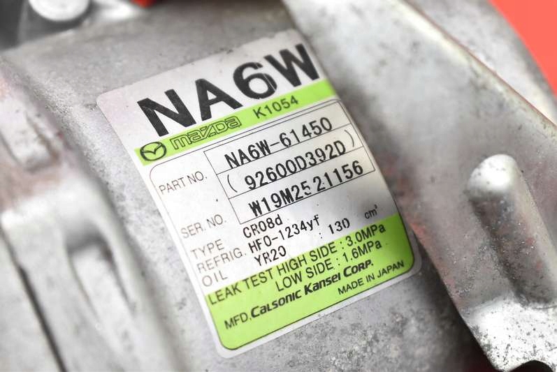 фото №7, Компресор насос кондиціонера na6w-61450 mazda mx5 mx-5 4 iv nd 2.0 skyactiv