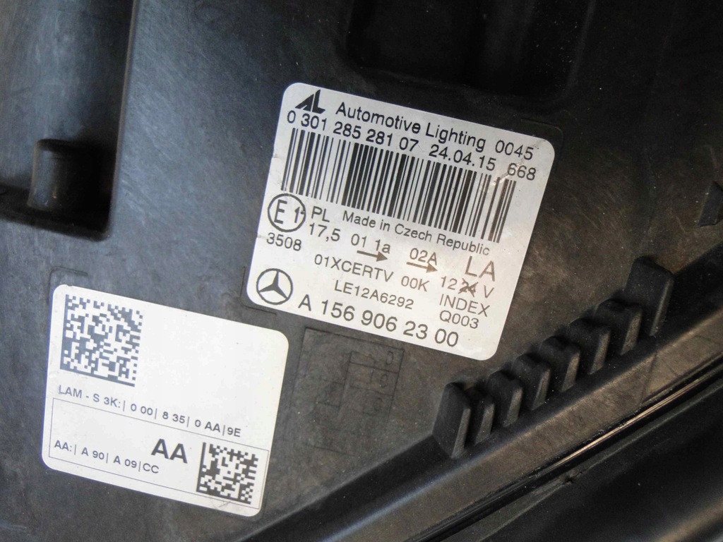 фото №11, Mercedes gla x156 156 лампа левая bixenon ксенон ils