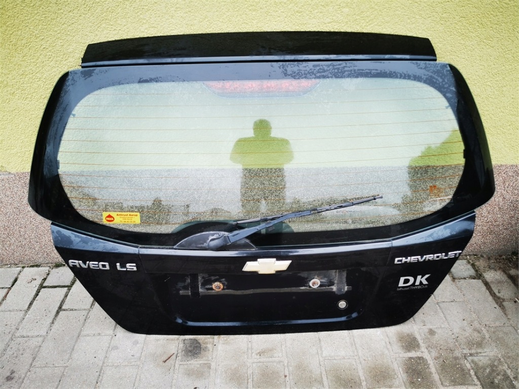 фото №1, Chevrolet aveo t250 07-11 крышка багажника комплектная демонтаж
