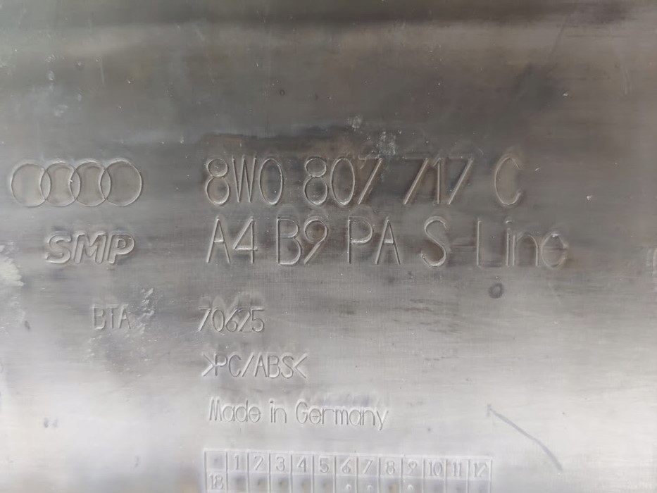 фото №5, Audi a4 s4 s-line 8w0 хром спойлер