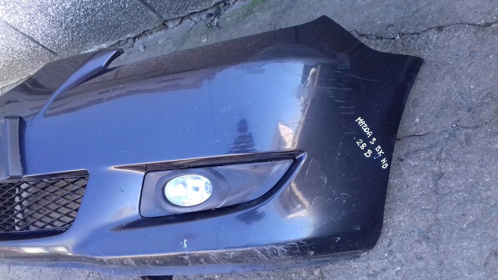фото №9, Бампер перед передний bp4k50031 mazda 3 bk hb 03- 28b