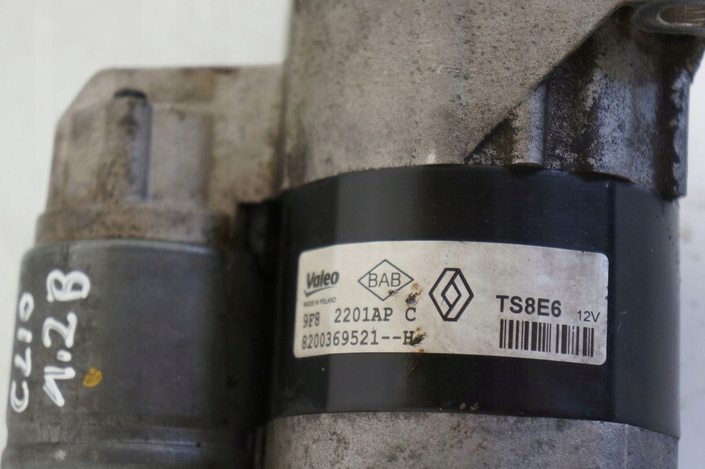 фото №5, Стартер renault clio iv 1.2 b 8200369521h