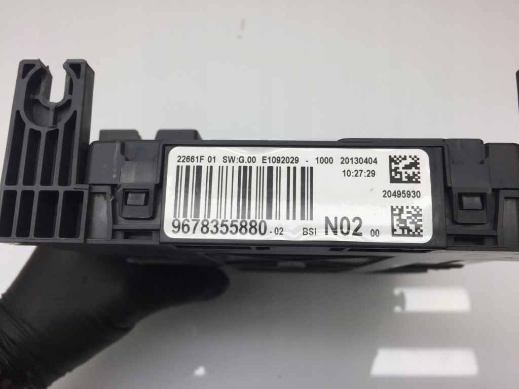 фото №2, C-elysee модуль bsi коробка предохранителей