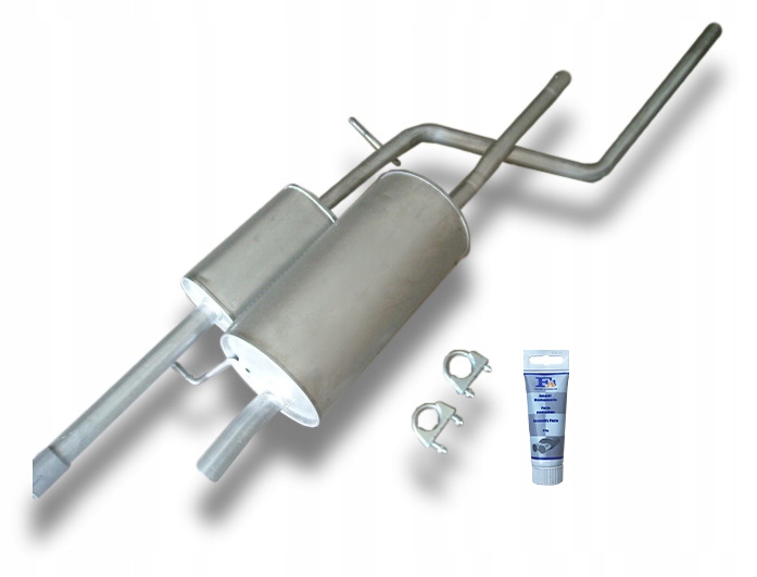 фото №1, Dacia logan 1.4mpi,1.6mpi глушители kpl.+gratisy