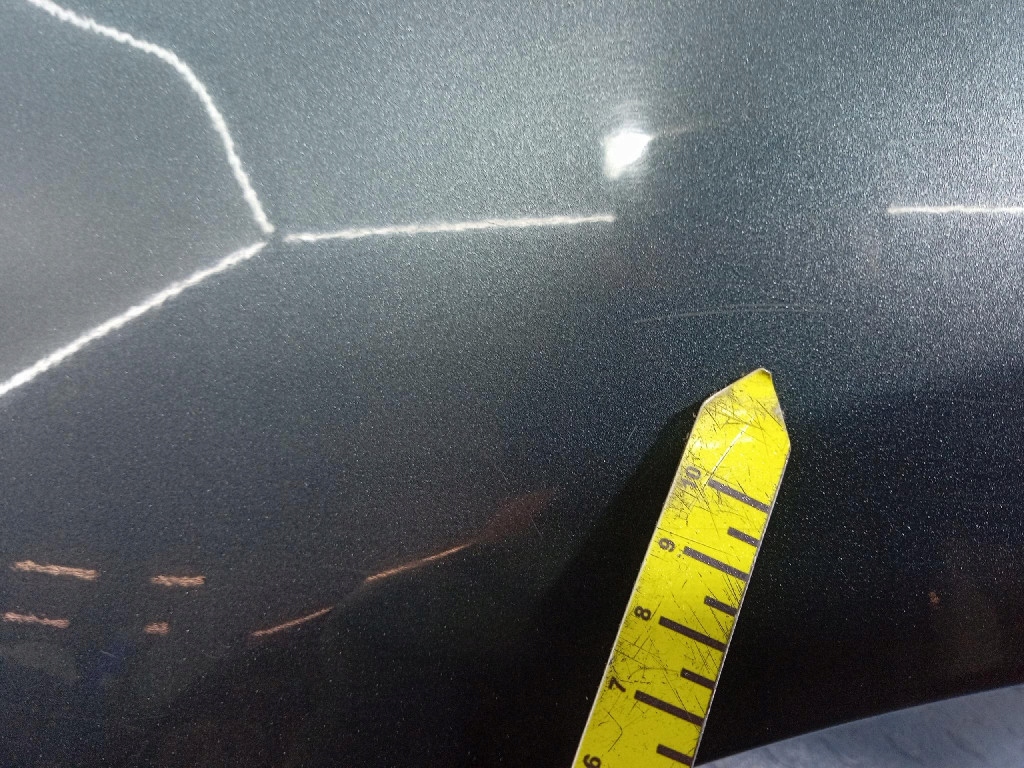 фото №10, Mitsubishi outlander i 03- крыло перед правый передний t12a