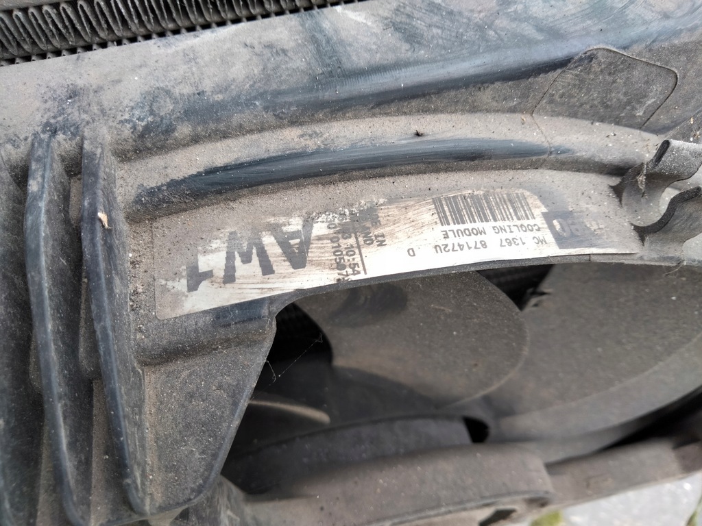 фото №6, Pas передний радиатор opel signum 2.2