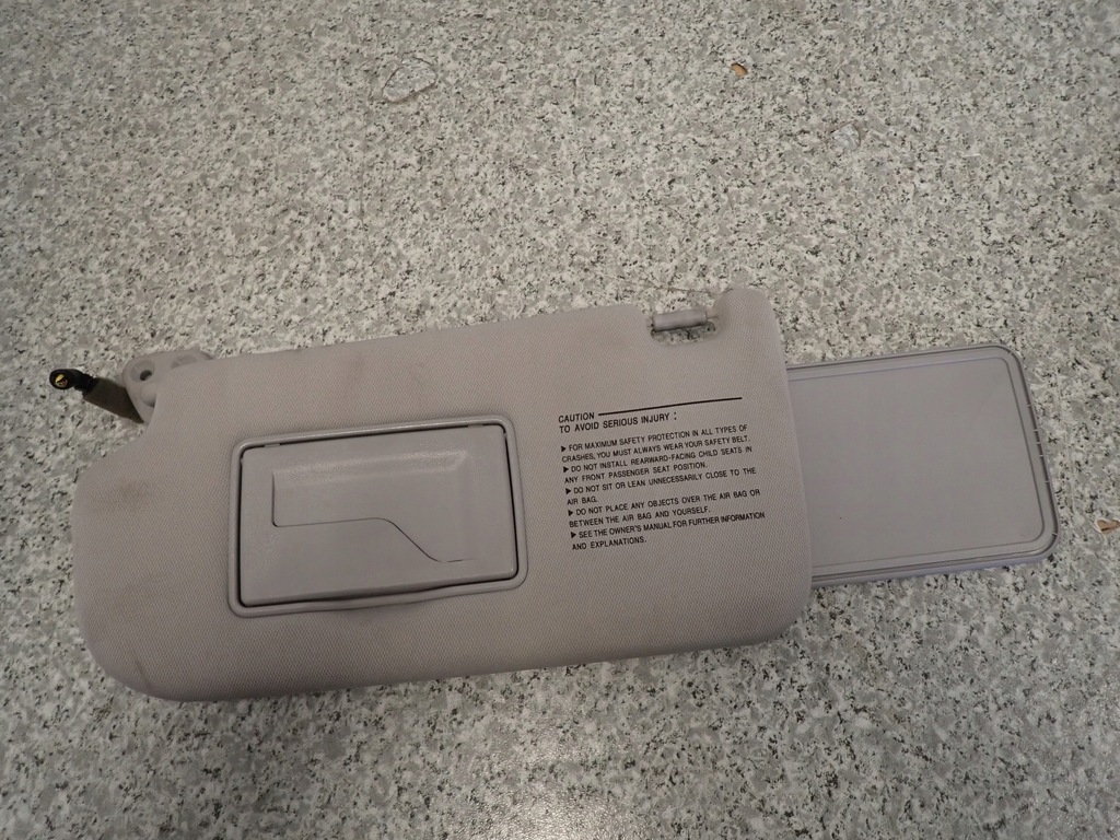 фото №5, Hyundai tucson 04- козырёк солнцезащитный левый