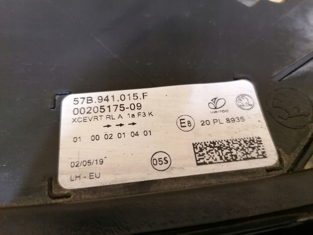 фото №8, Лампа левая фара левый skoda karoq 57b full led 2017-