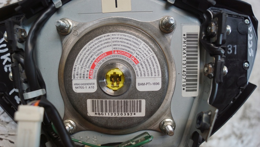 фото №16, Подушка подушка безпеки водія nissan juke f15 i