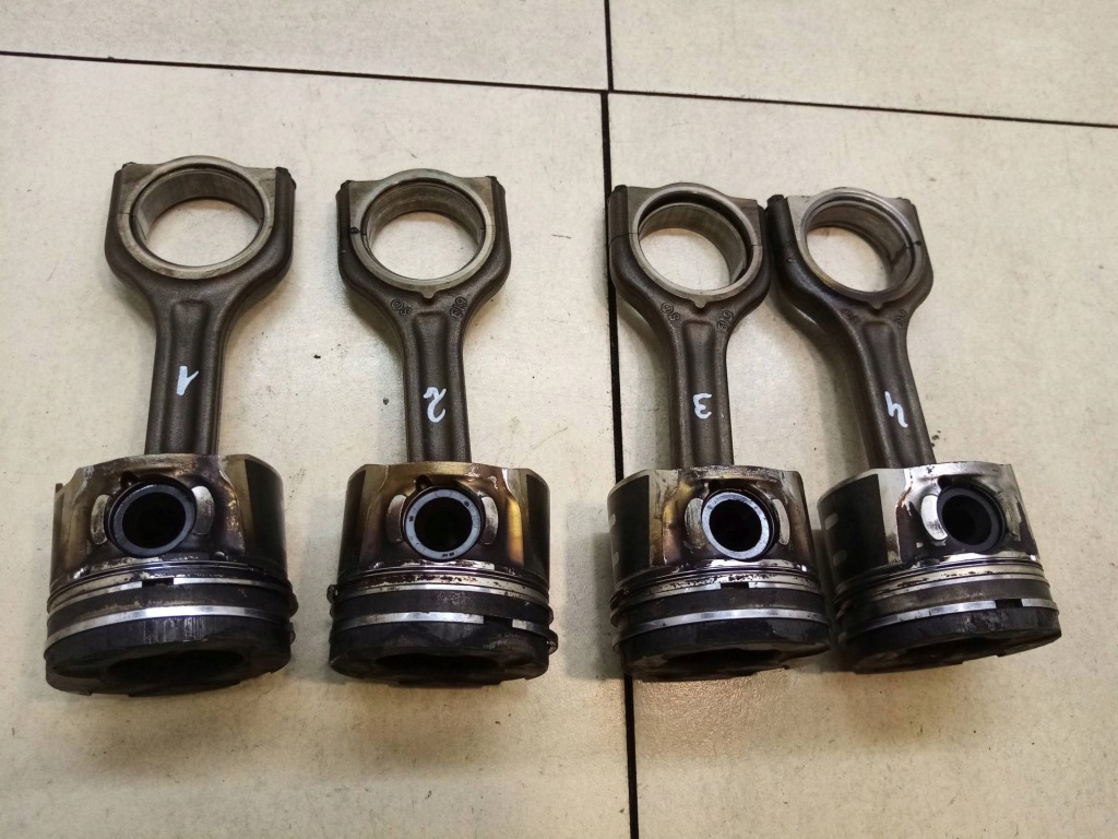 фото №4, Поршень шатун mazda 3 1.6 tdci