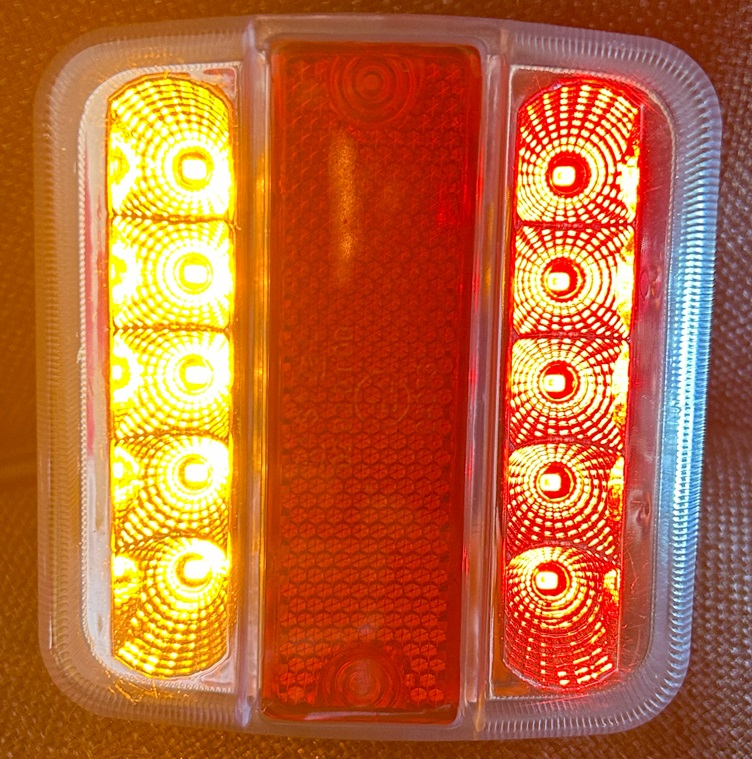 фото №6, Балка світла, задня балка бампер do причепа лампи led довжина l1500