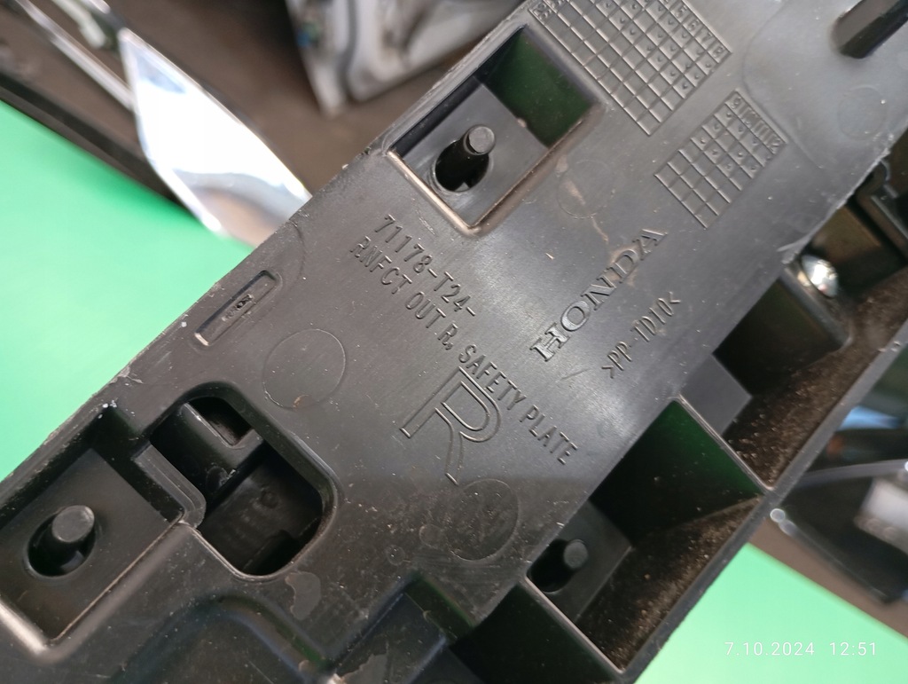 фото №12, Абсорбер балка бампера перед honda civic xi 77910-t20-z010-m1 71171-t24