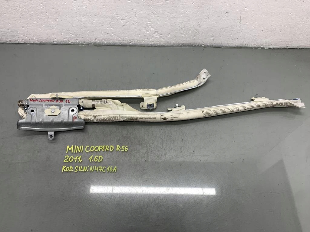 Купить Шторка безопасности подушка безопасности правая mini cooper r56 1.6 d 11 r a27134078111
