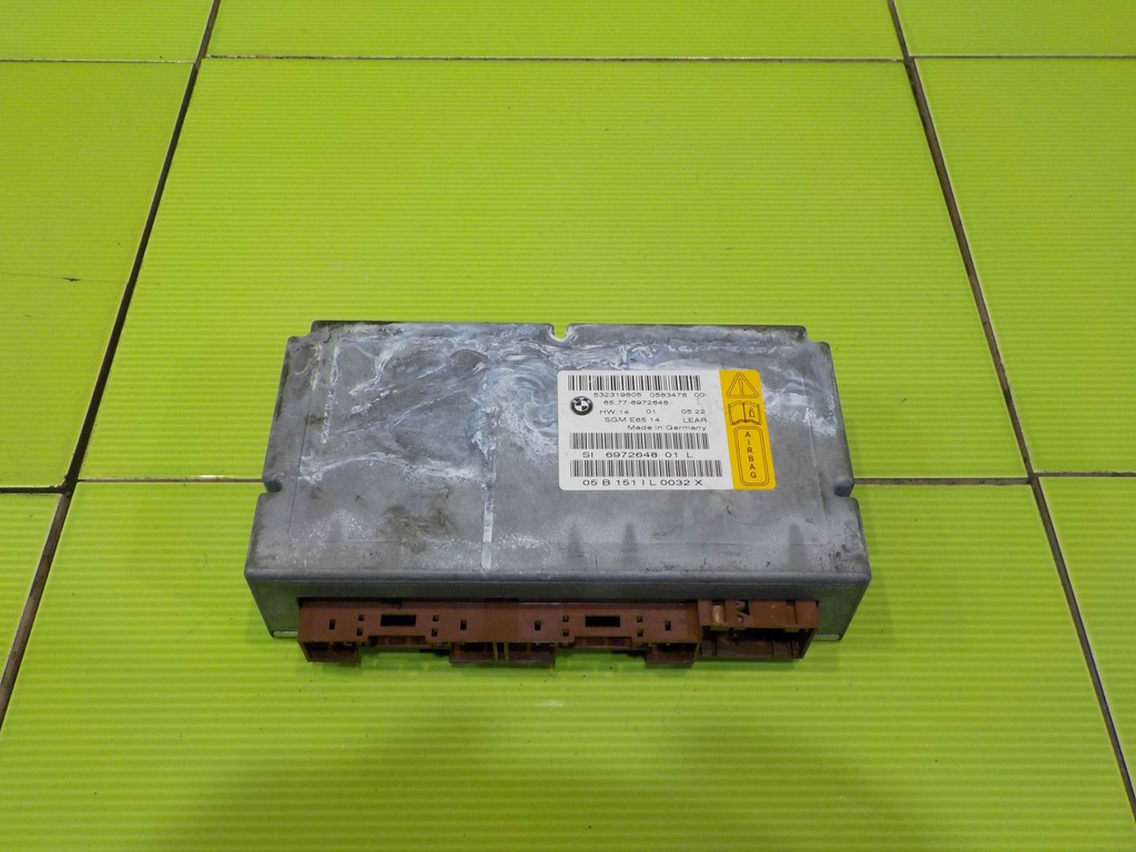 фото №1, Bmw 7 e65 lift 05r датчик модуль подушка безпеки 6972648