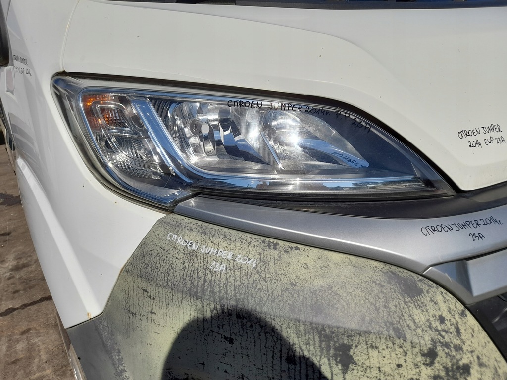 фото №9, Citroen jumper 2014 лампа правый перед правая