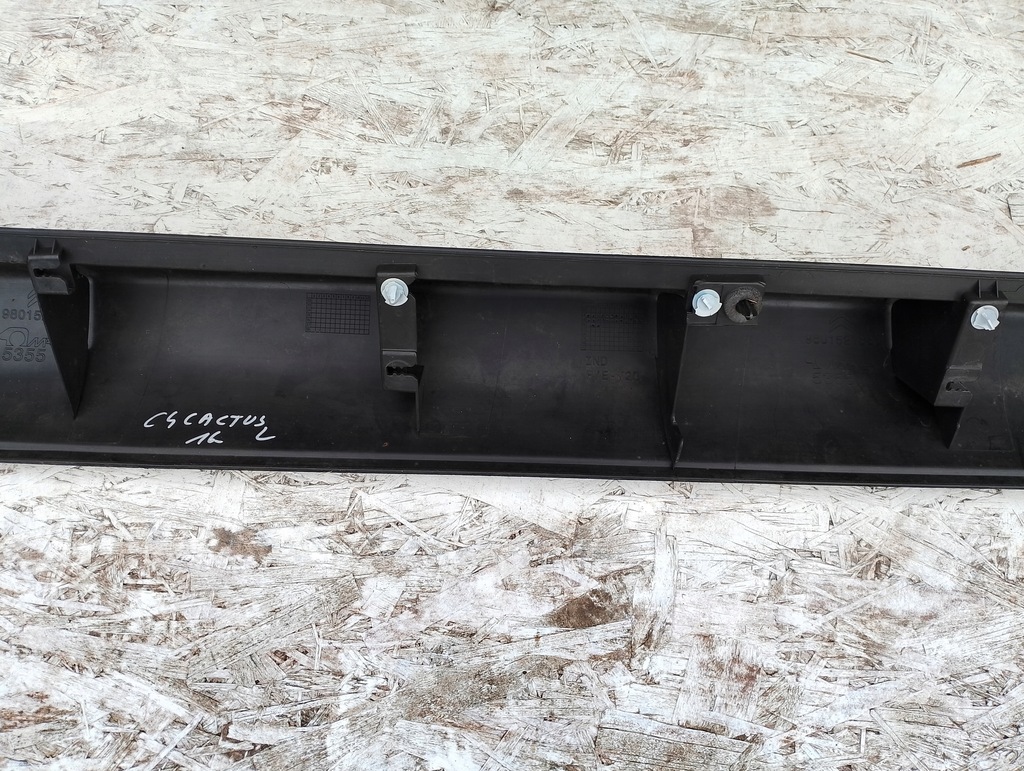 фото №11, Citroen c4 cactus левая молдинг порог накладка