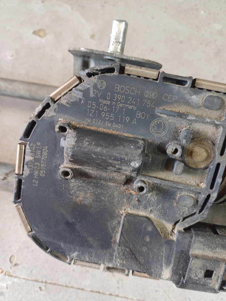 фото №4, Механизм дворник skoda octavia ii nr. 1z1955119a