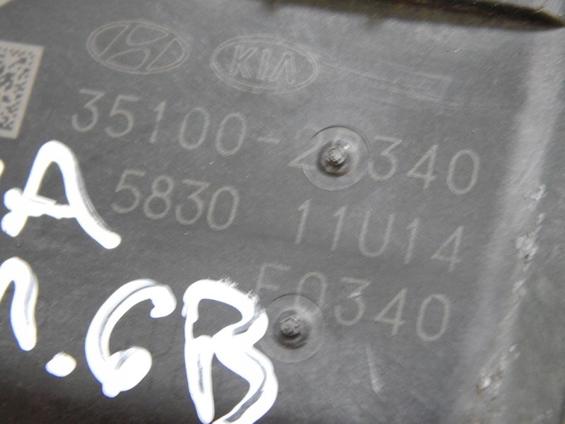 фото №7, Дроссельная заслонка hyundai kona 1.6 t-gdi 17-21