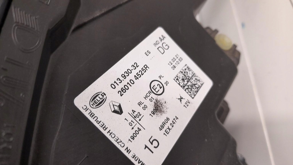 фото №5, Лампа передня права renault captur 2 ii pure vision full led 260104525r