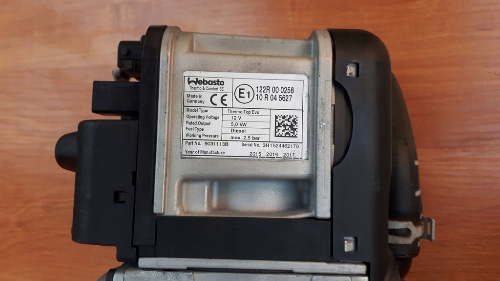 фото №11, Webasto 5qa815005c vw touran 5ta evo дизель