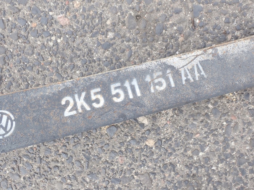 фото №7, Ресора вісь підвіска 1 щітка caddy 2k 2k5511151aa оригінал