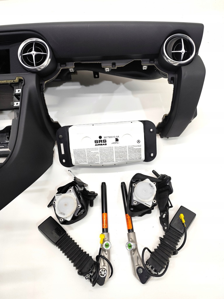 фото №3, Mercedes slk r172 2011- консоль air bag комплект