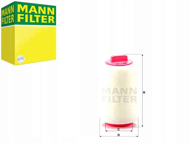 фото №1, Mann-filter c 1287 фильтр воздуха