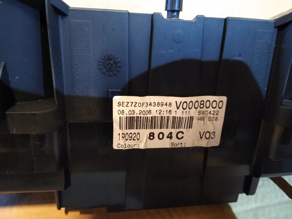 фото №8, Leon ii 1.9 tdi bls kompletny бортовой компьютер 03g906021ct po 155 tys km 1p0920804c