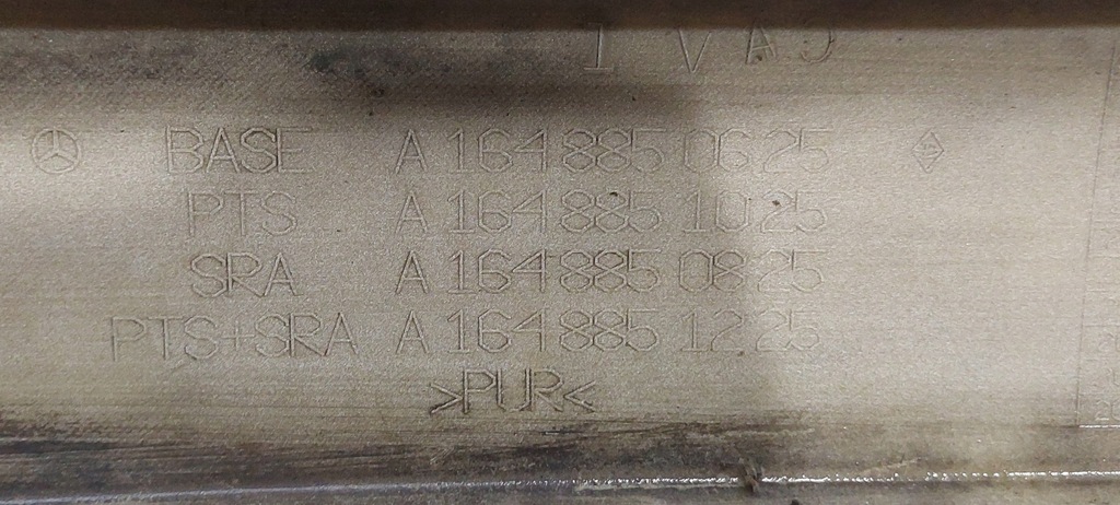 фото №13, Mercedes ml164 a164 бампер передній перед 04-08