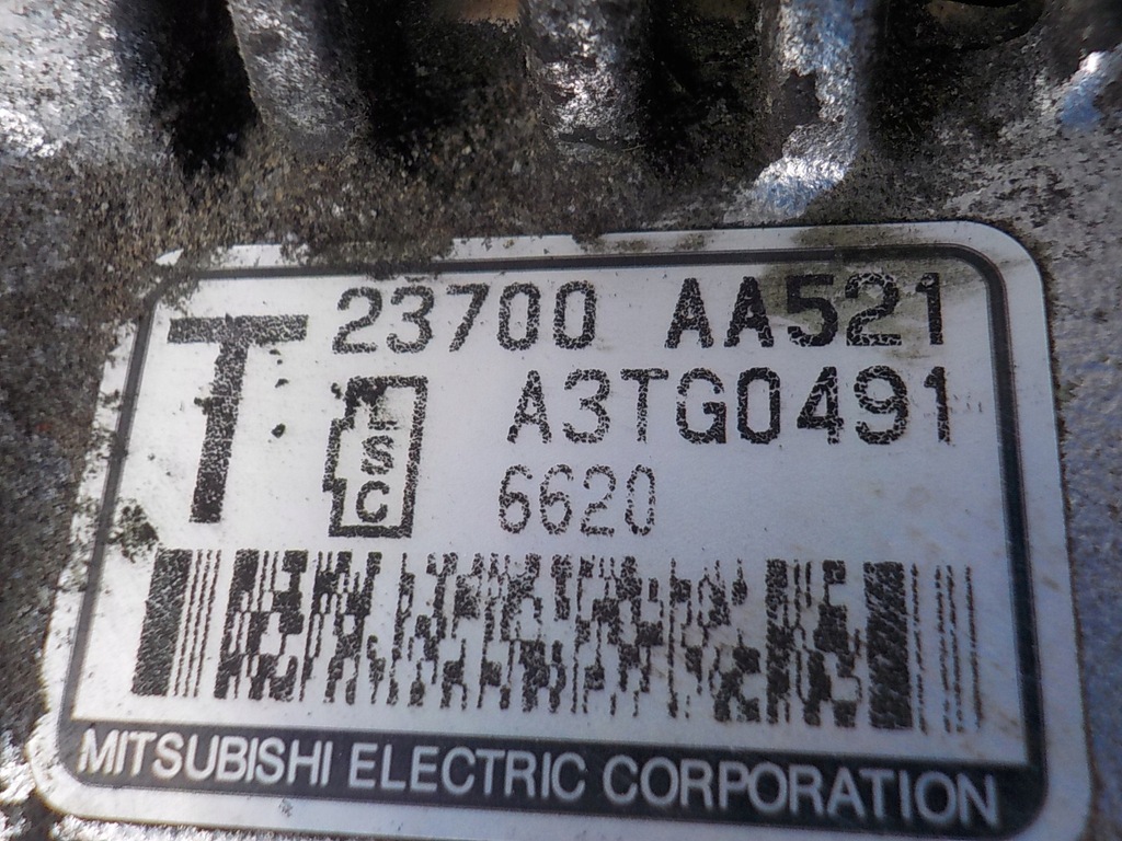 фото №6, Subaru legacy iv forester iii 07r 2.0 2.5 бензин генератор 23700-aa521