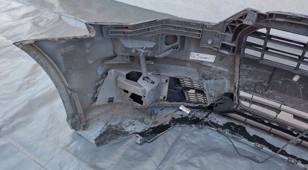 фото №13, Audi a6 s6 c7 4g lift 15-18 s-line бампер передній lz7s daytona gray