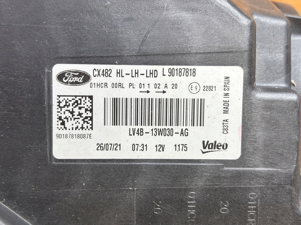 фото №12, Лампа левая перед ford kuga mk3