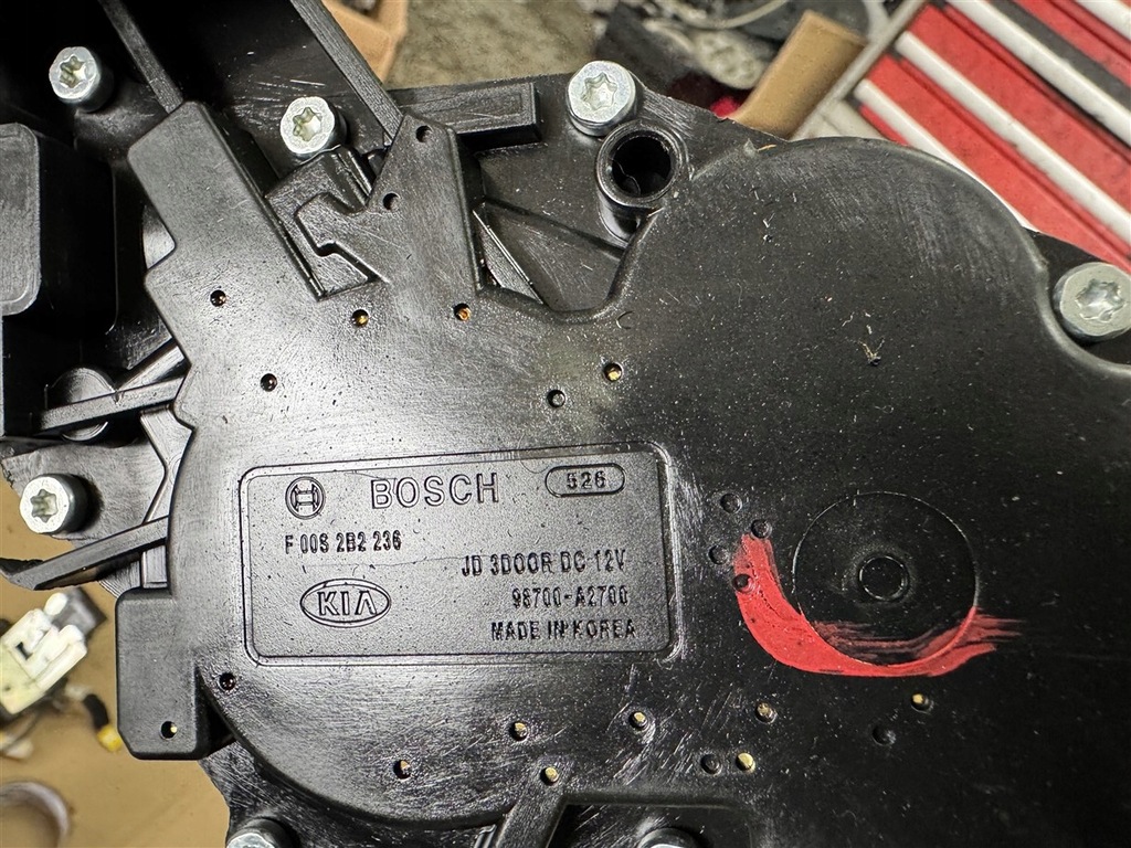 фото №6, Моторчик механізм двірники кришки задня 3d kia ceed proceed ii 2 gt lift
