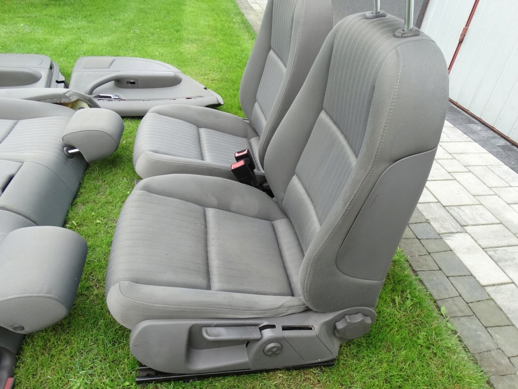 фото №8, Audi a4 b6 b7 01-07 сидіння заднє сидіння сірі swing підігрів europa