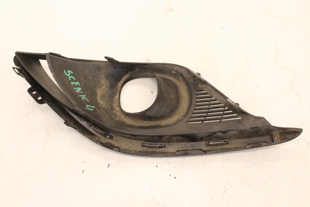 фото №5, Левая решётка бампера перед хром renault scenic iv